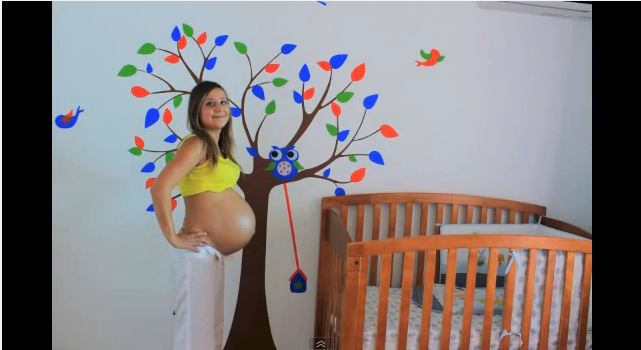 9 mois de grossesse en 3 minutes? Pari gagné !