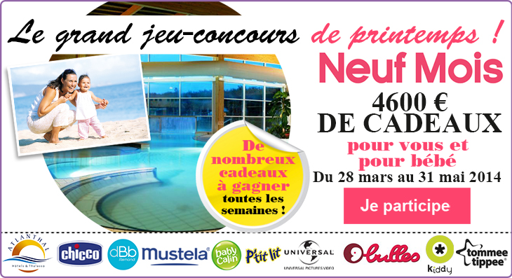 Grand Jeu Concours Neuf mois du Printemps