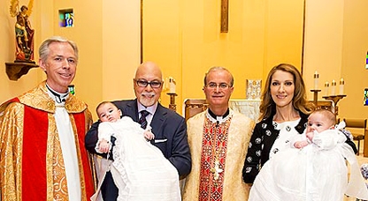Les jumeaux de Céline Dion baptisés à Las Vegas !