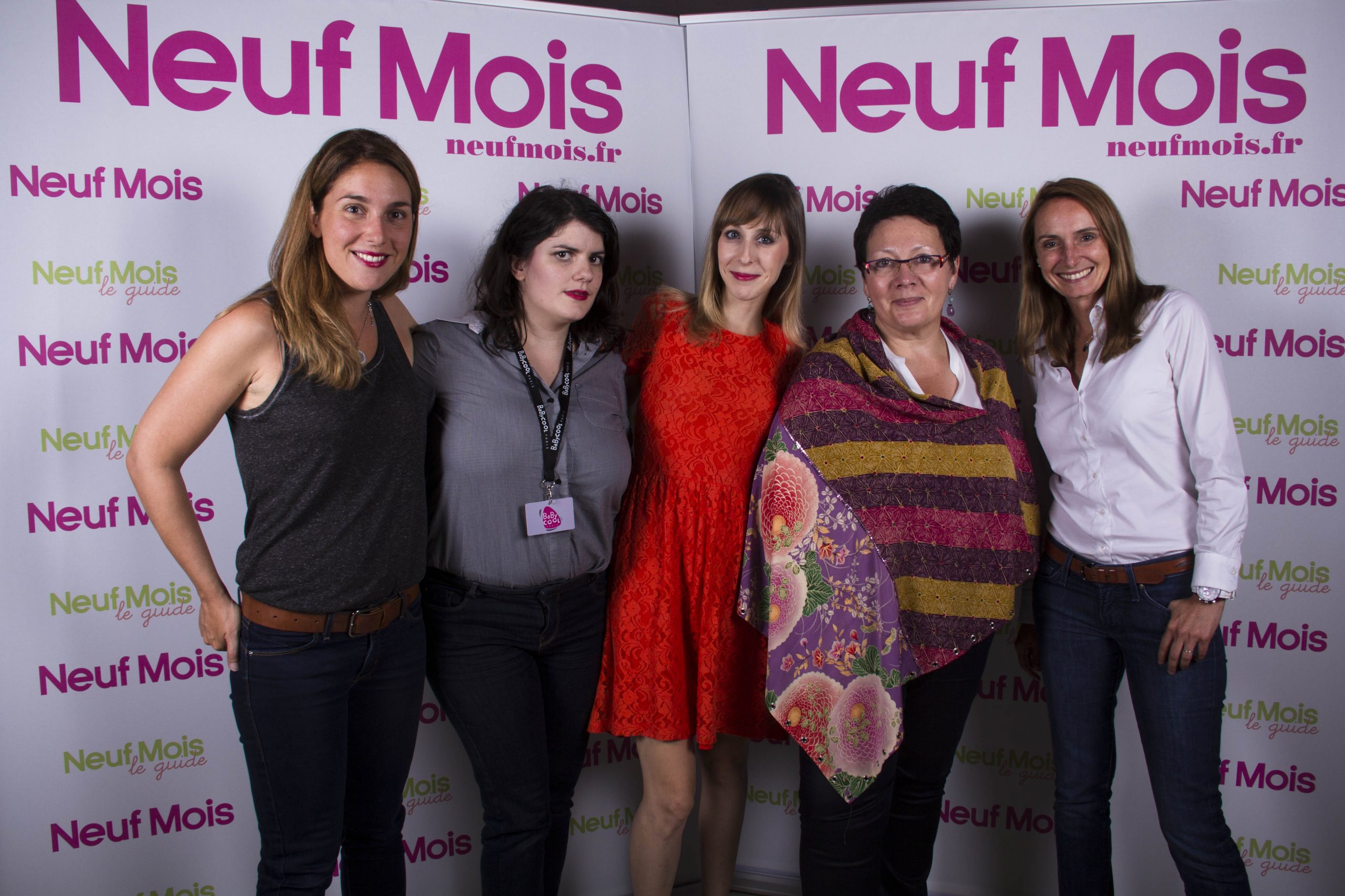 La team Neuf Mois était au Salon Babycool 2014