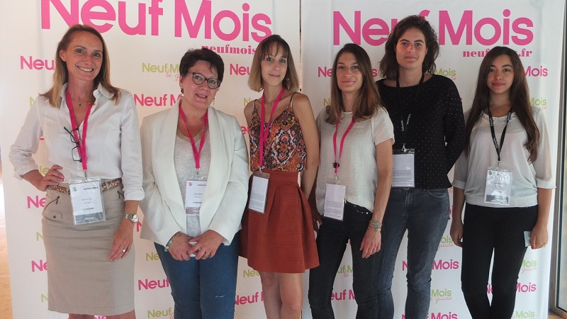 Le cocktail de la team Neuf Mois, encore un franc succès au Salon Babycool 2016 !