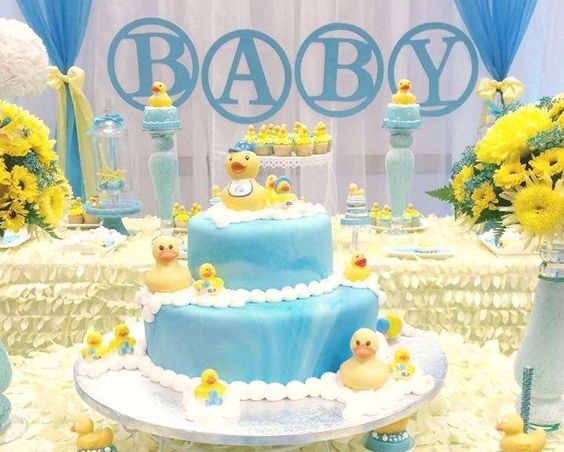 10 idées pour animer une baby shower au milieu de mignons petits canards