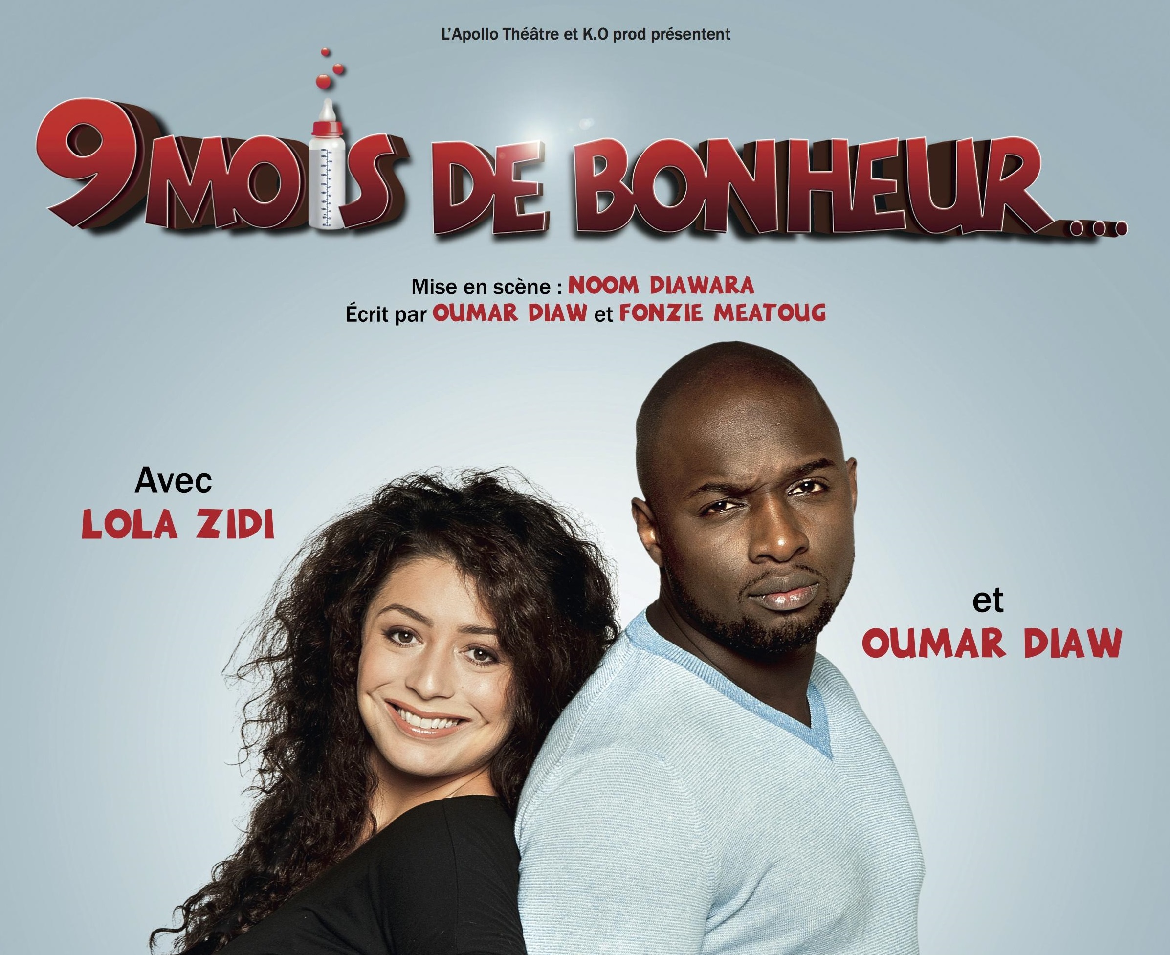 50 places de théâtre à gagner pour aller voir la pièce délirante “9 mois de bonheur”