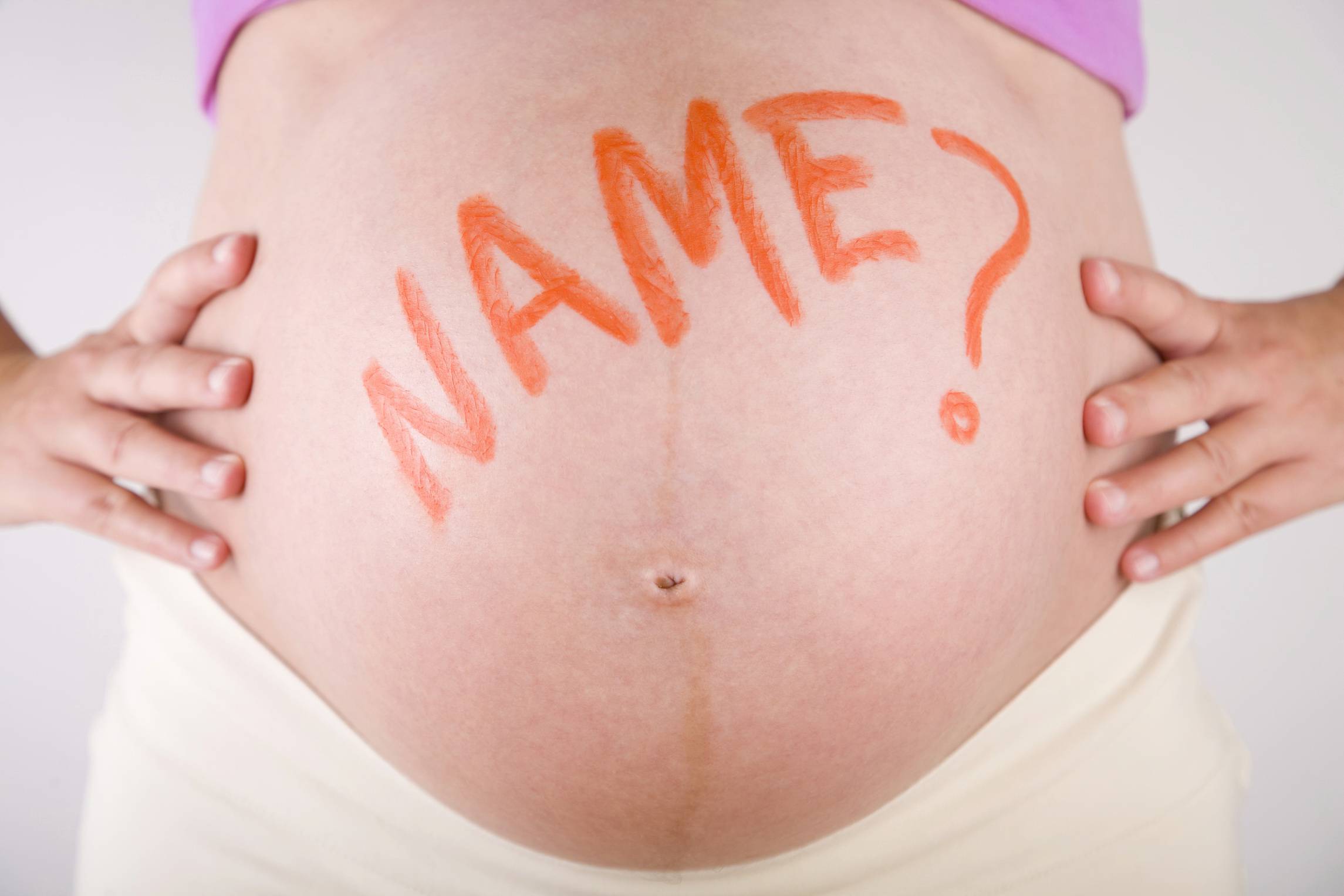 Dévoilerez-vous le prénom de bébé avant sa naissance ?