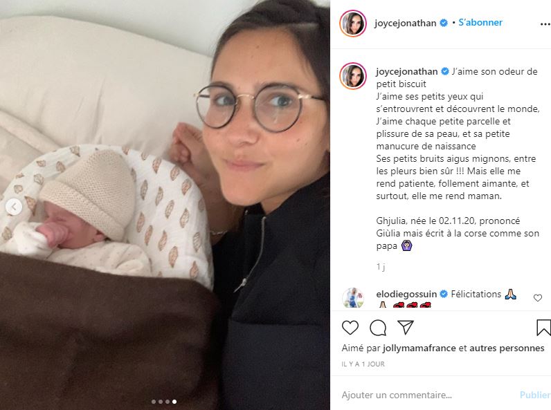 Joyce Jonathan a choisi d’allaiter : elle partage un moment complice avec sa fille