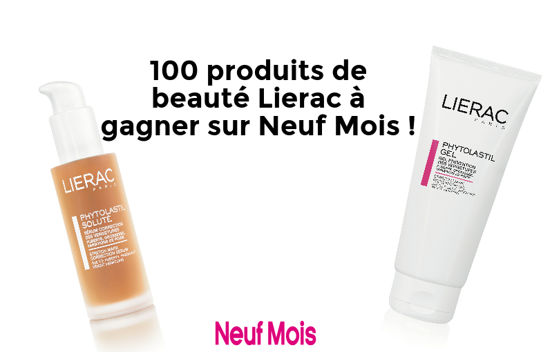 Jeu-concours : 100 super produits de beauté Lierac à gagner sur Neuf Mois rien que pour les futures mamans !